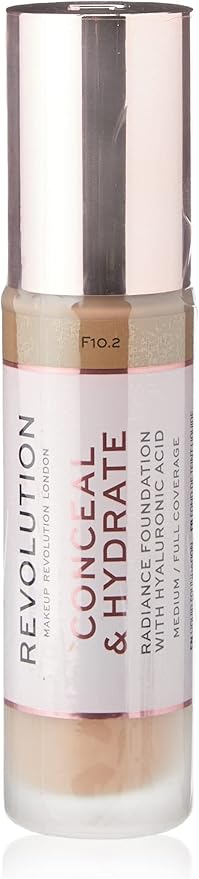 Revolution Conceal & Hydrate Foundation F10.2