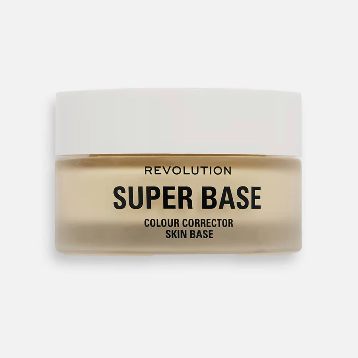 Revolution Superbase Colour Corrector Skin Base-Yellow With Cica and Banana