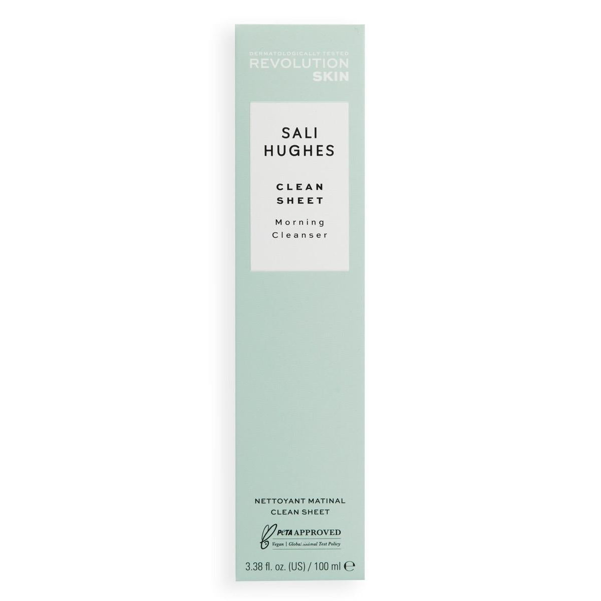 Revolution Skincare Sali Hughes Clean Sheet Morning Cleanser 100ml - Facial Cleanser