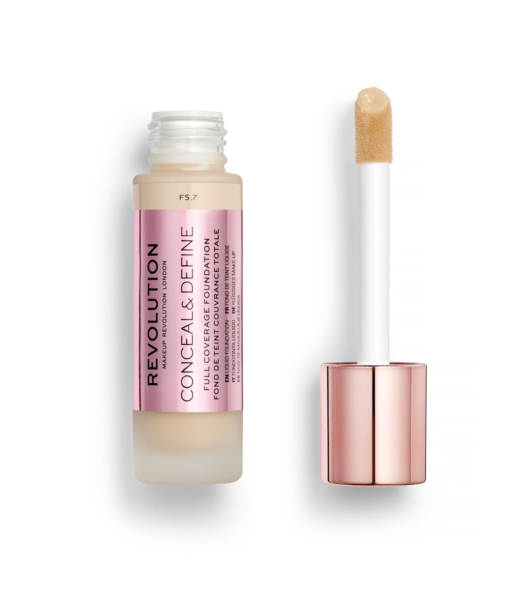 Revolution Conceal & Define Ultra Matte Full Coverage Foundation F5.7 23 ml