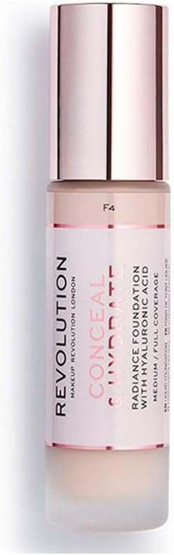 Revolution Conceal & Hydrate Foundation F4