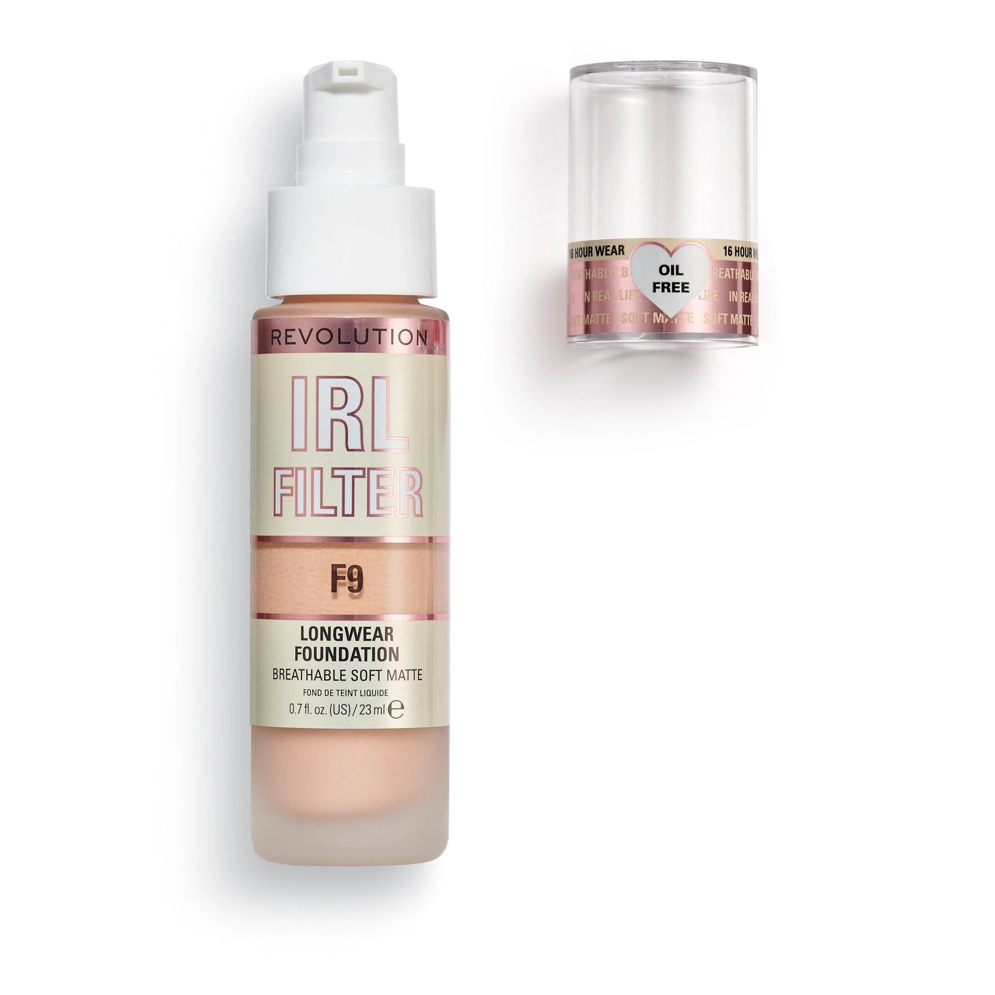Revolution IRL Filter 16H Longwear Soft Matte Foundation F9