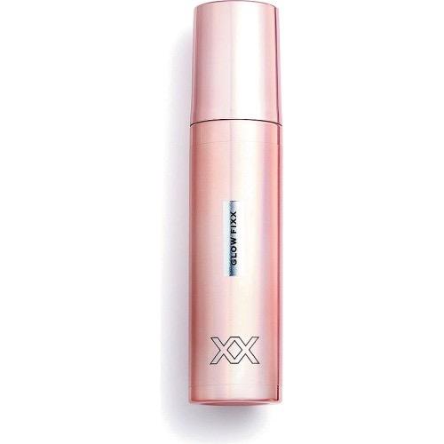 XX Revolution GLOW FIXX  Brightening Makeup Setting Spray with Caffeine, Papaya Extract