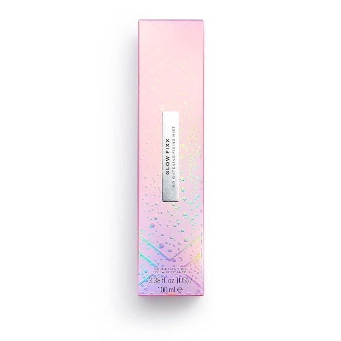 XX Revolution GLOW FIXX  Brightening Makeup Setting Spray with Caffeine, Papaya Extract